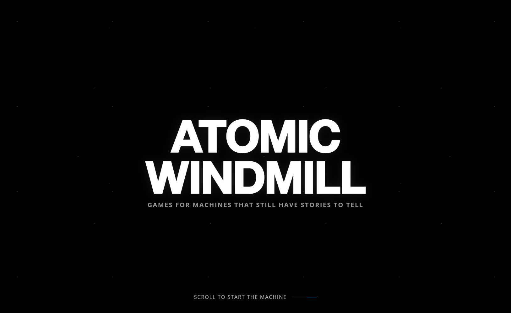 Atomic Windmill website screenshot